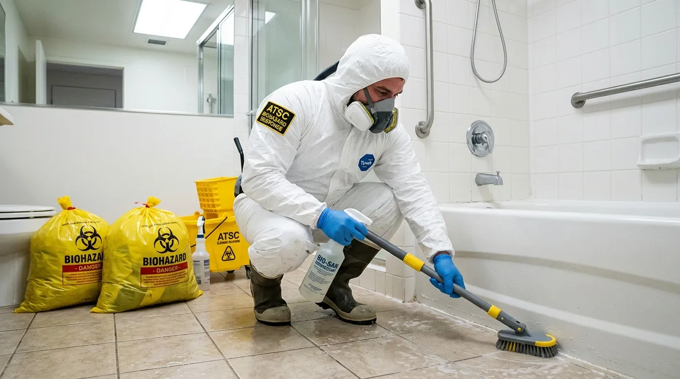 Decontamination equipment deployed for Blood Cleanup in Shively